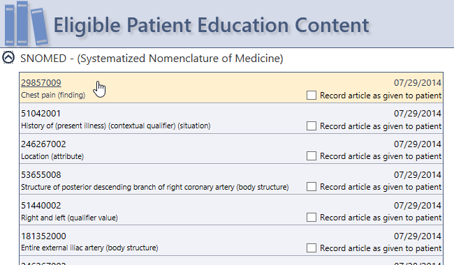 Patient Education