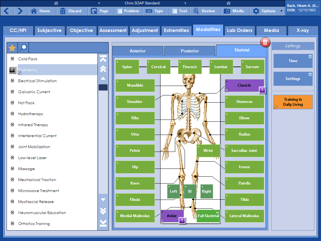 Chiro Quick Charts